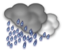 Starker Regen